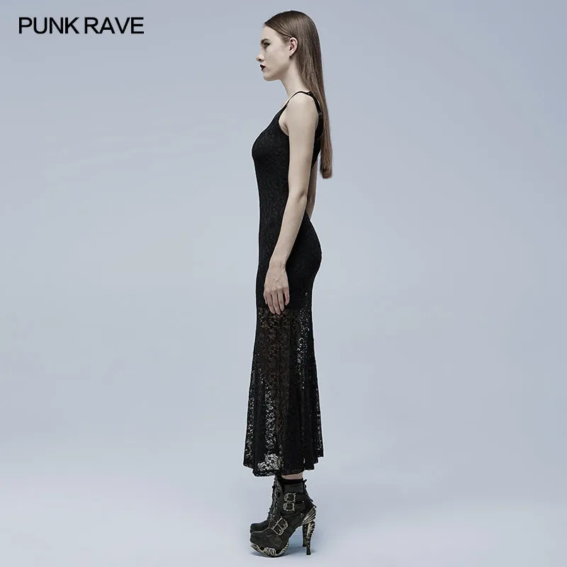 2022 Goth daily slip dress