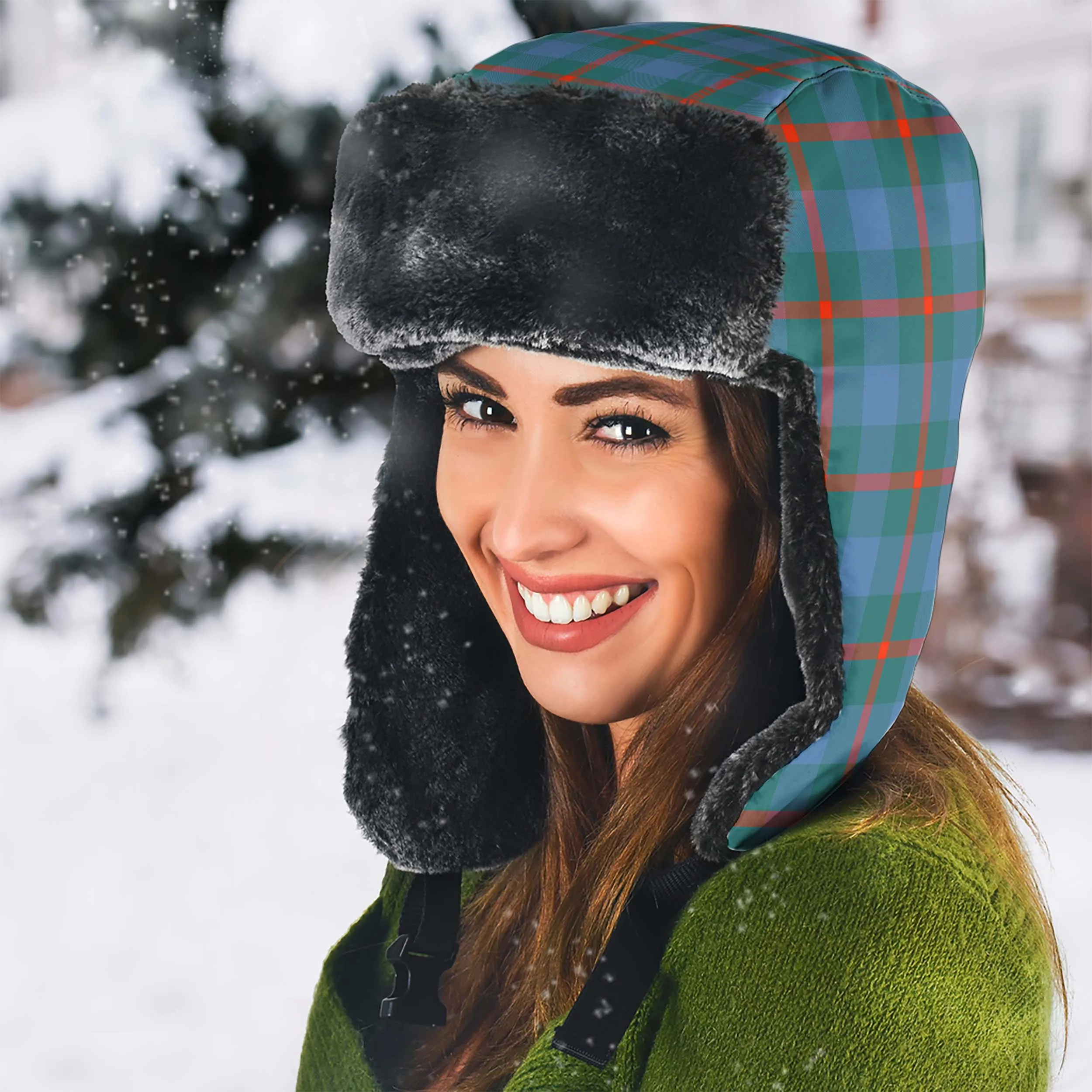 Agnew Ancient Tartan Winter Trapper Hat