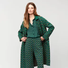 Aldo Martins Verde Casco Oversized Coat