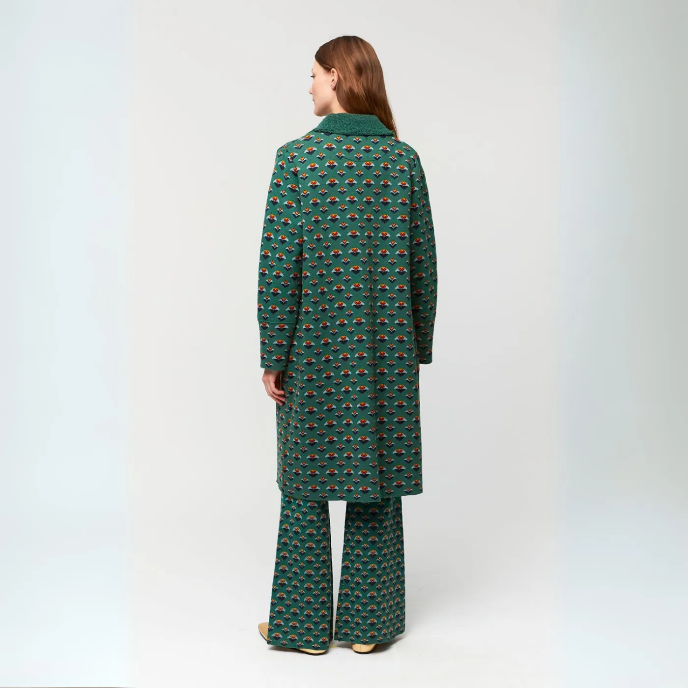 Aldo Martins Verde Casco Oversized Coat