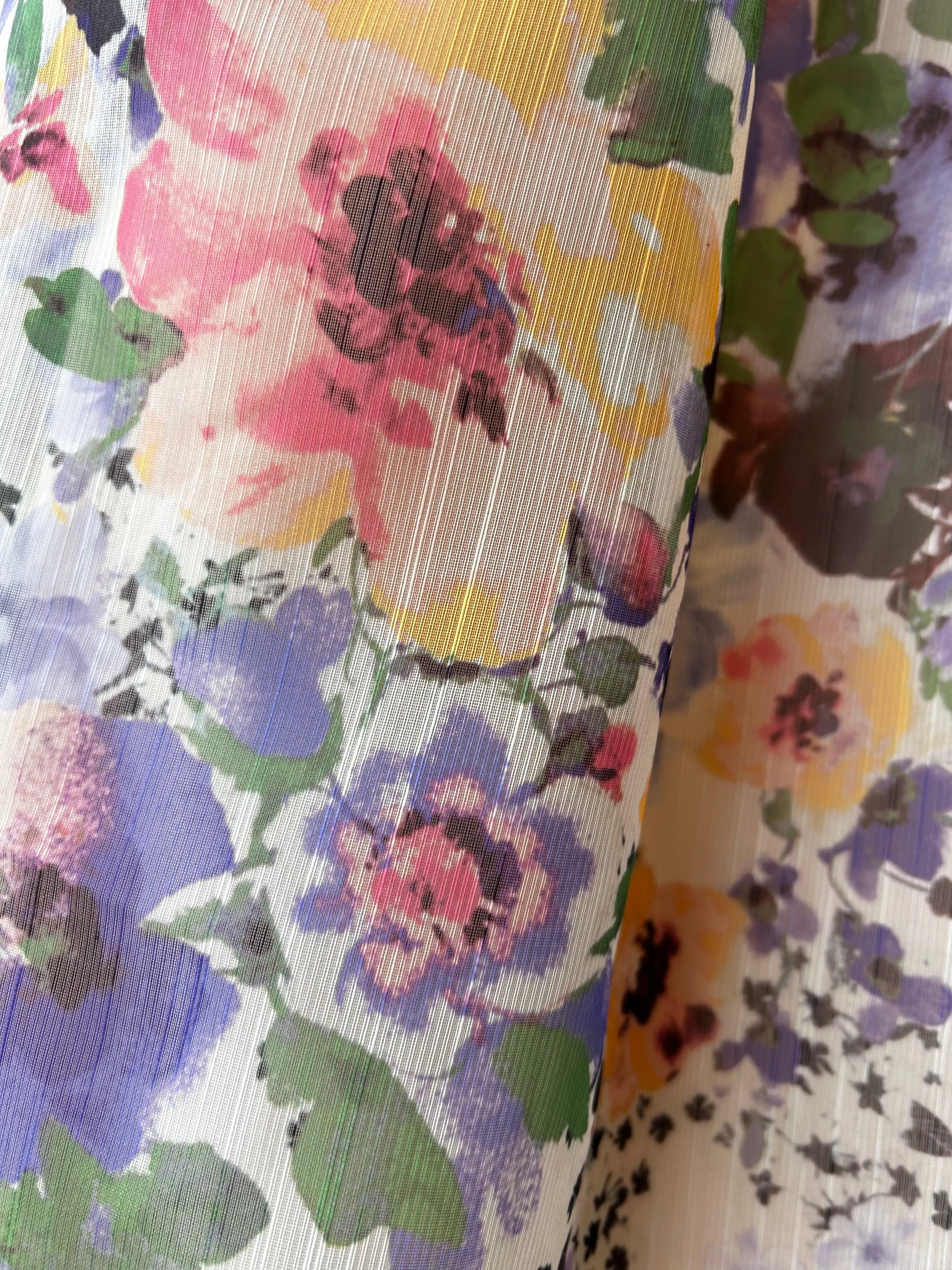 Amy Floral Bouquet Print Midi Dress