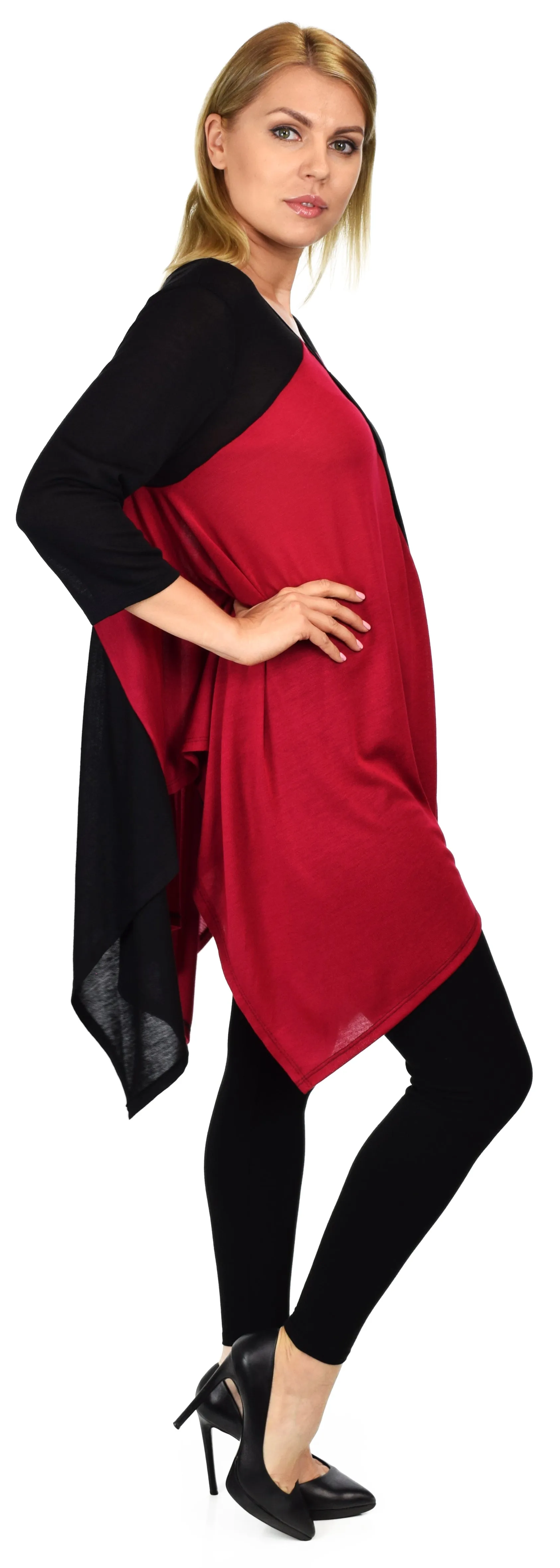 Artsy Tunic, Lagenlook top, Plus size tunic, M.L,1XL,2XL,3XL