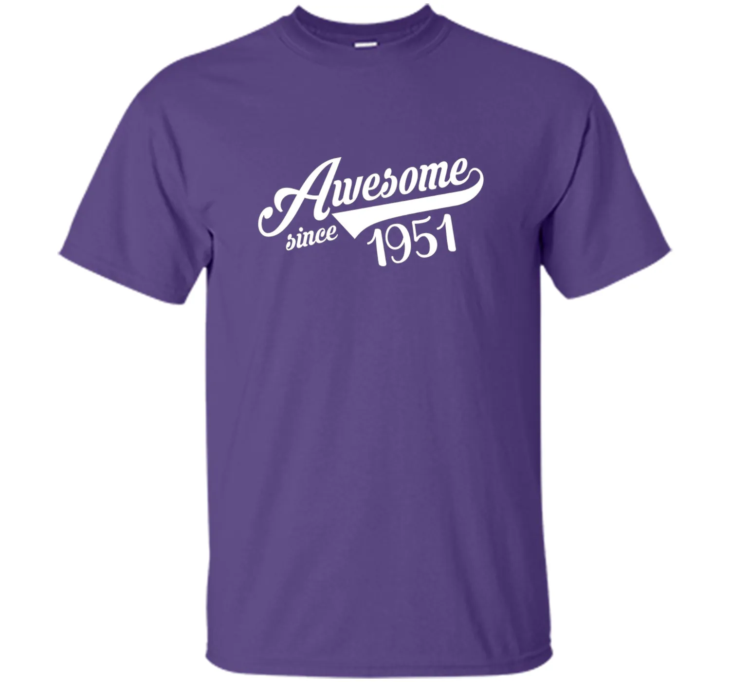 Awesome Since 1951 T-Shirt Birthday Gift 65 Years Old
