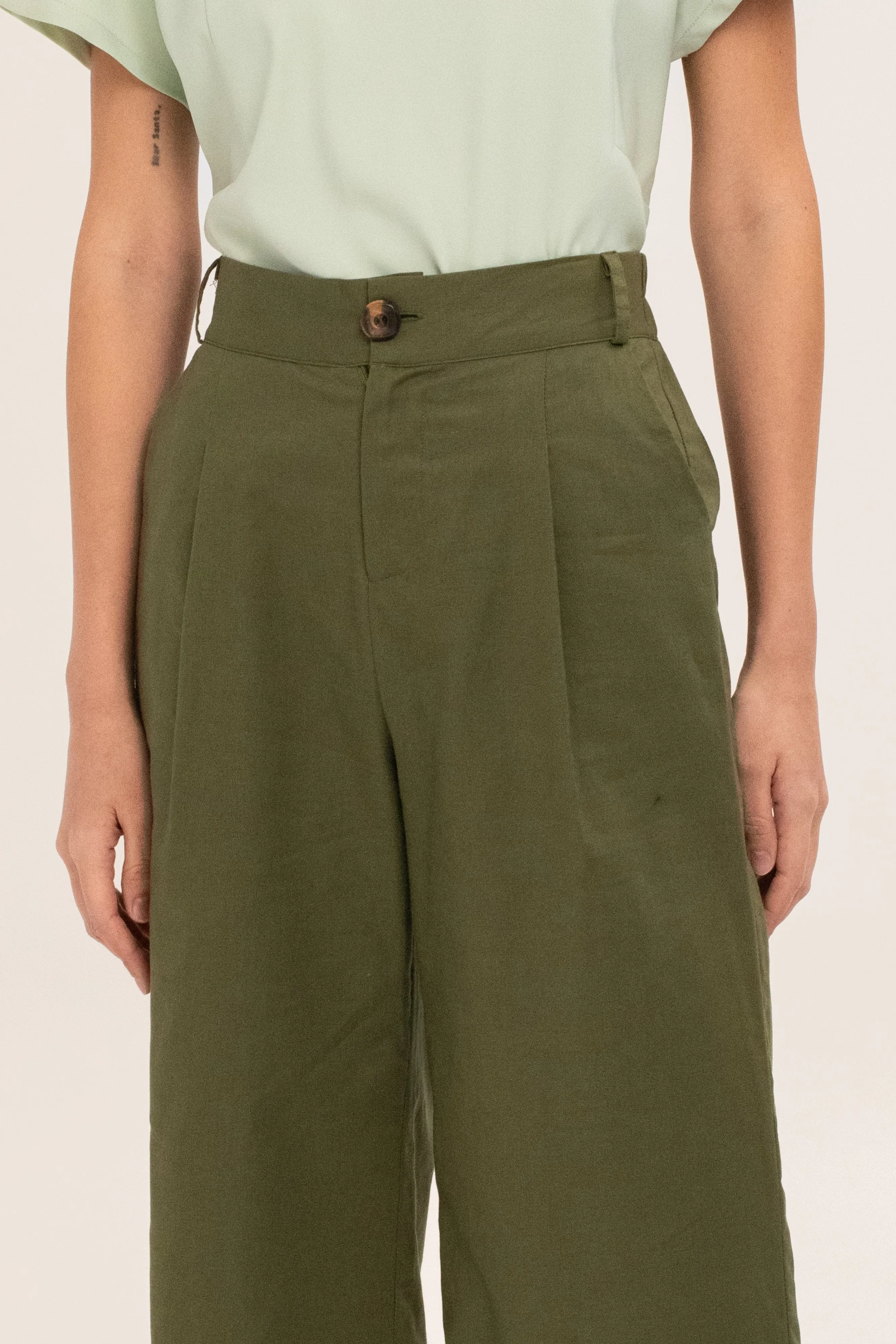 Barbara Culottes in Green