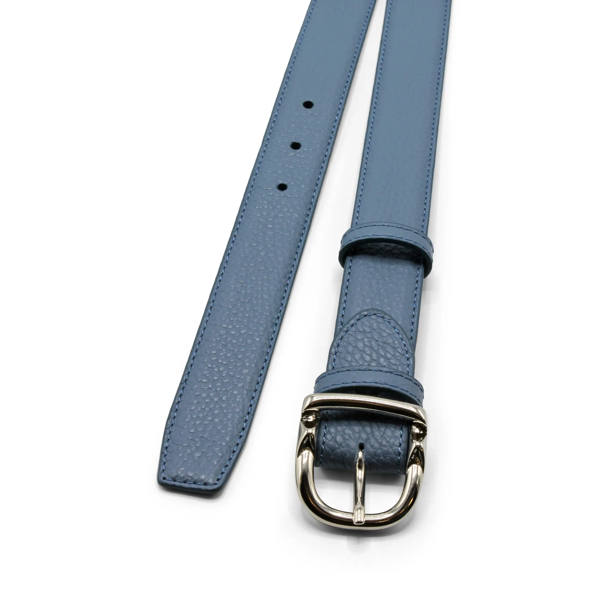 Blue Fairy Narrow Novak Tumbled Belt