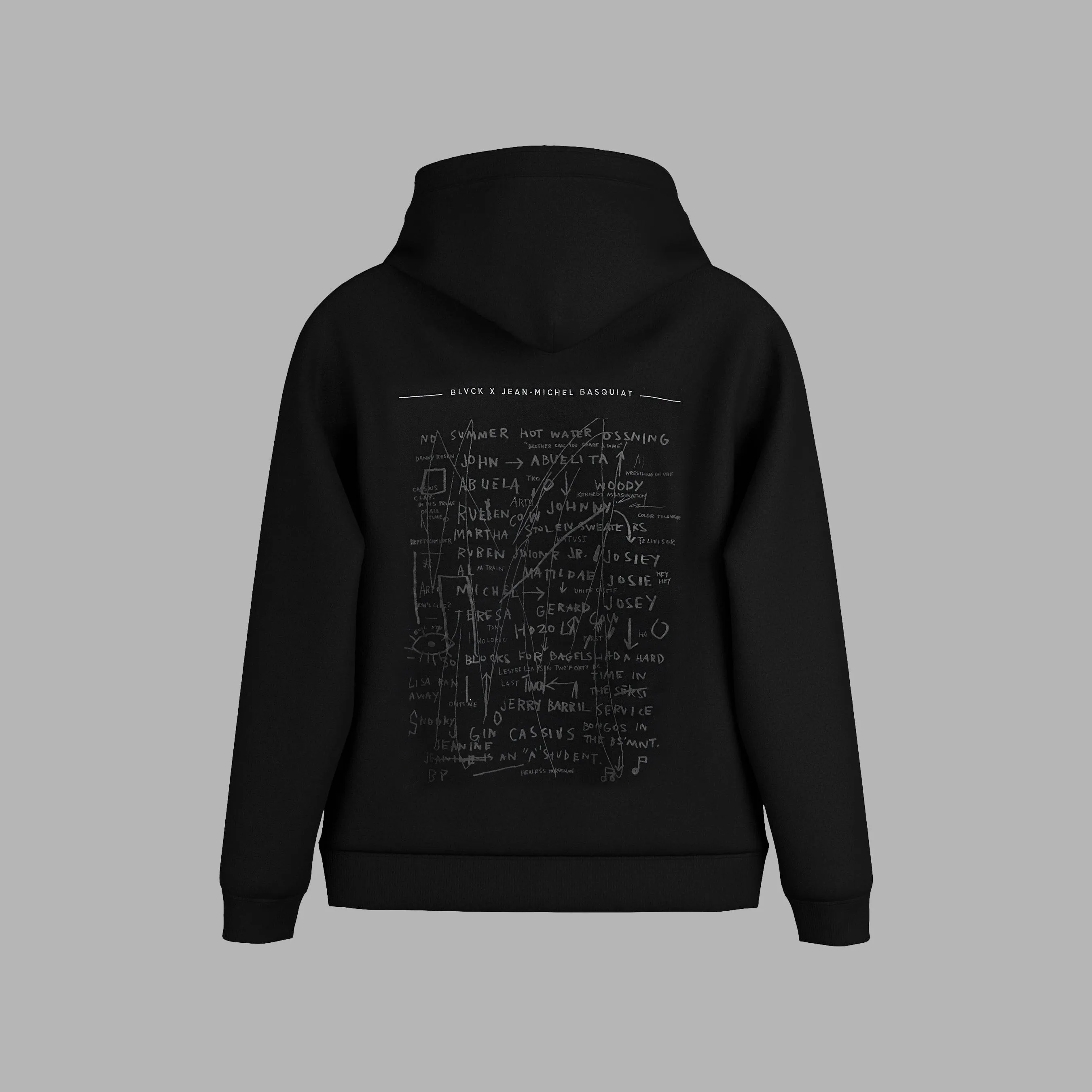 Blvck x Basquiat 'Crown' Hoodie