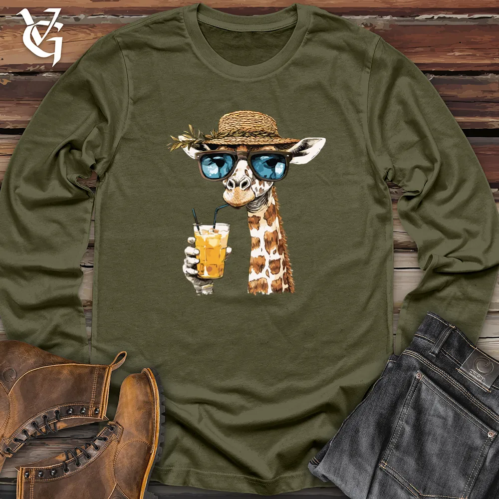 Cancun Giraffe  Long Sleeve