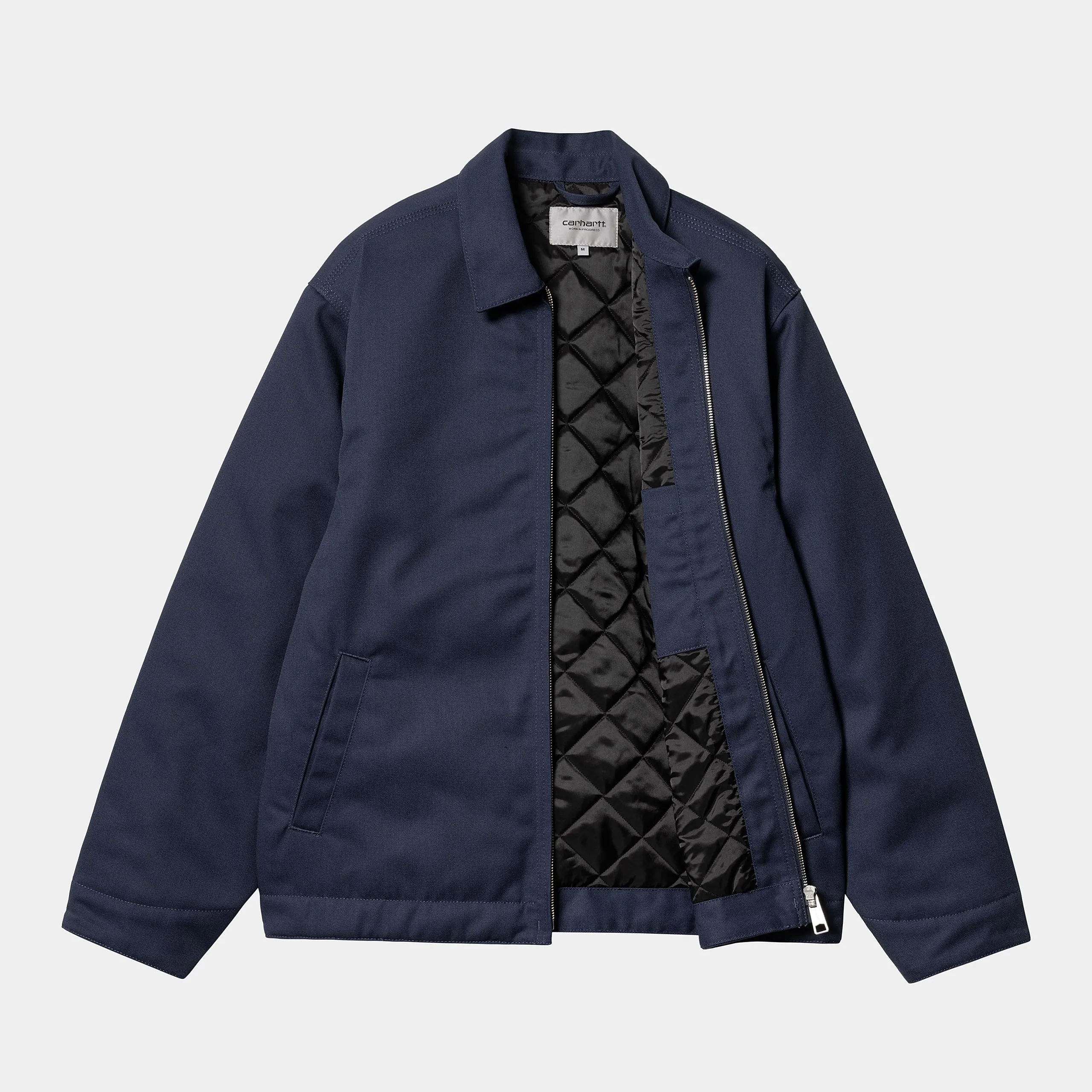Carhartt WIP Mens Module Script Jacket - Air Force Blue / White