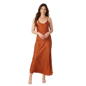 Cindy Dress Umber