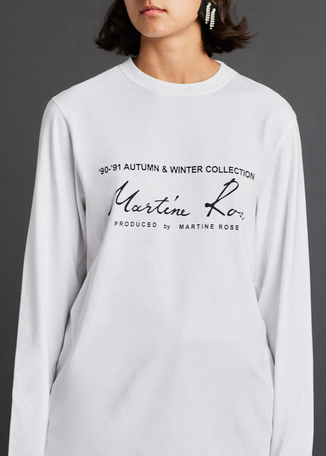 Classic L/S T-Shirt in White
