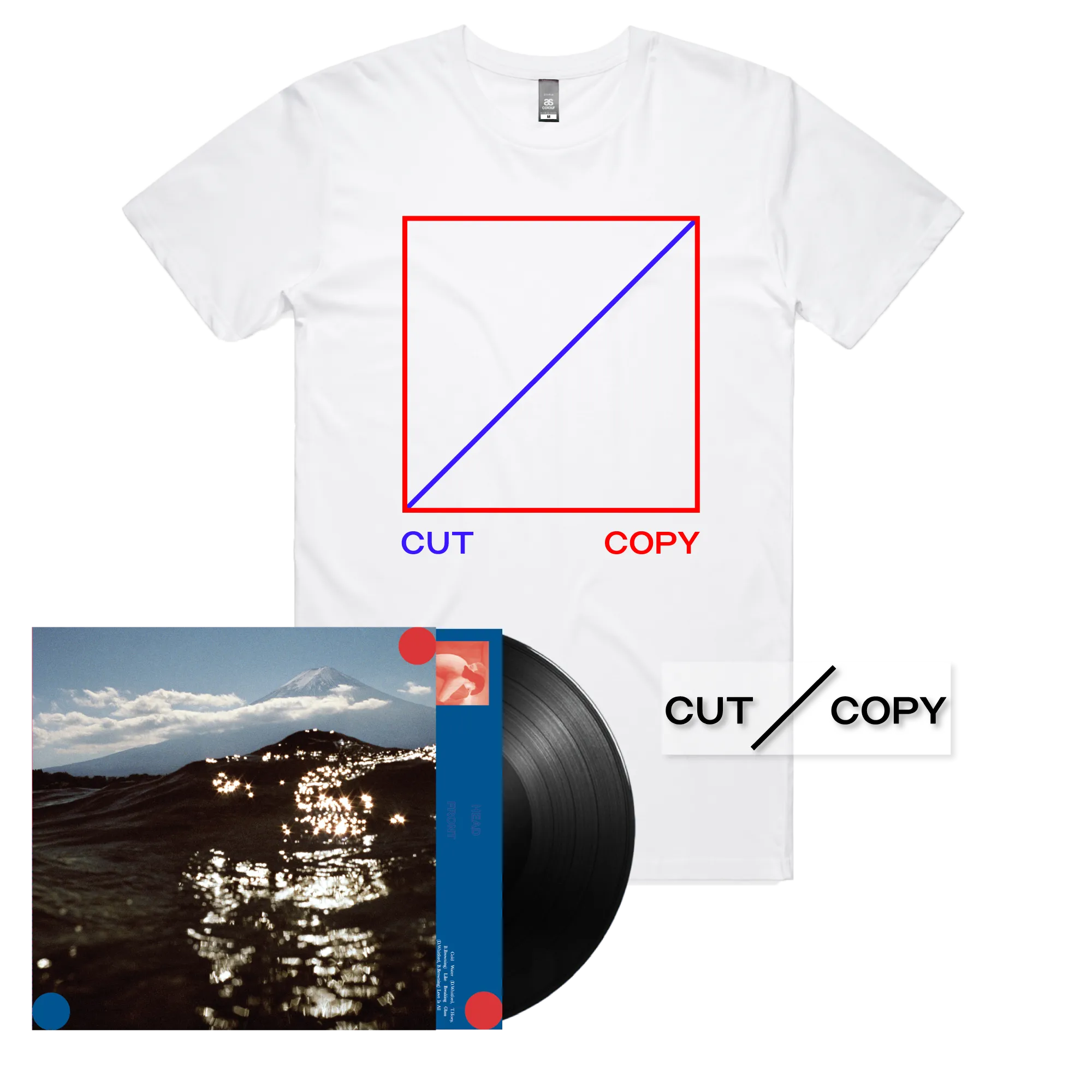 Cut Copy / 'Freeze, Melt' Black Vinyl Bundle
