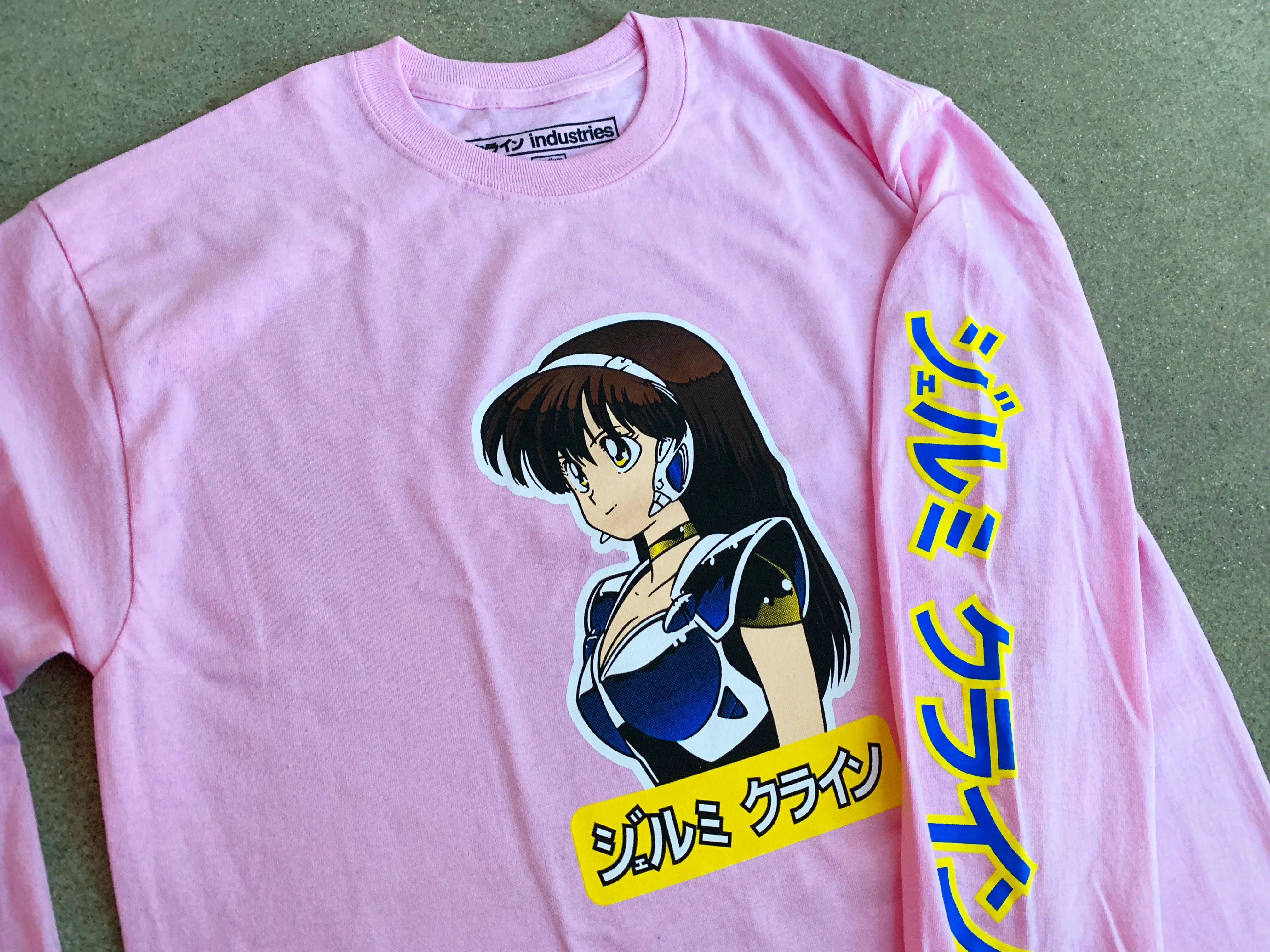 dream girl LONG SLEEVE t-shirt - LIGHT PINK