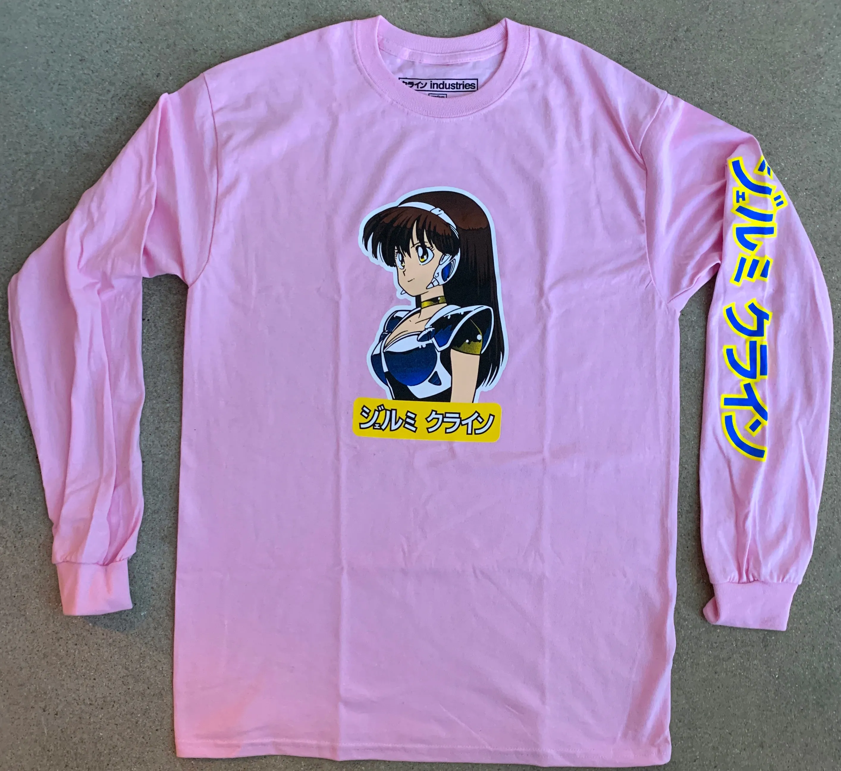 dream girl LONG SLEEVE t-shirt - LIGHT PINK