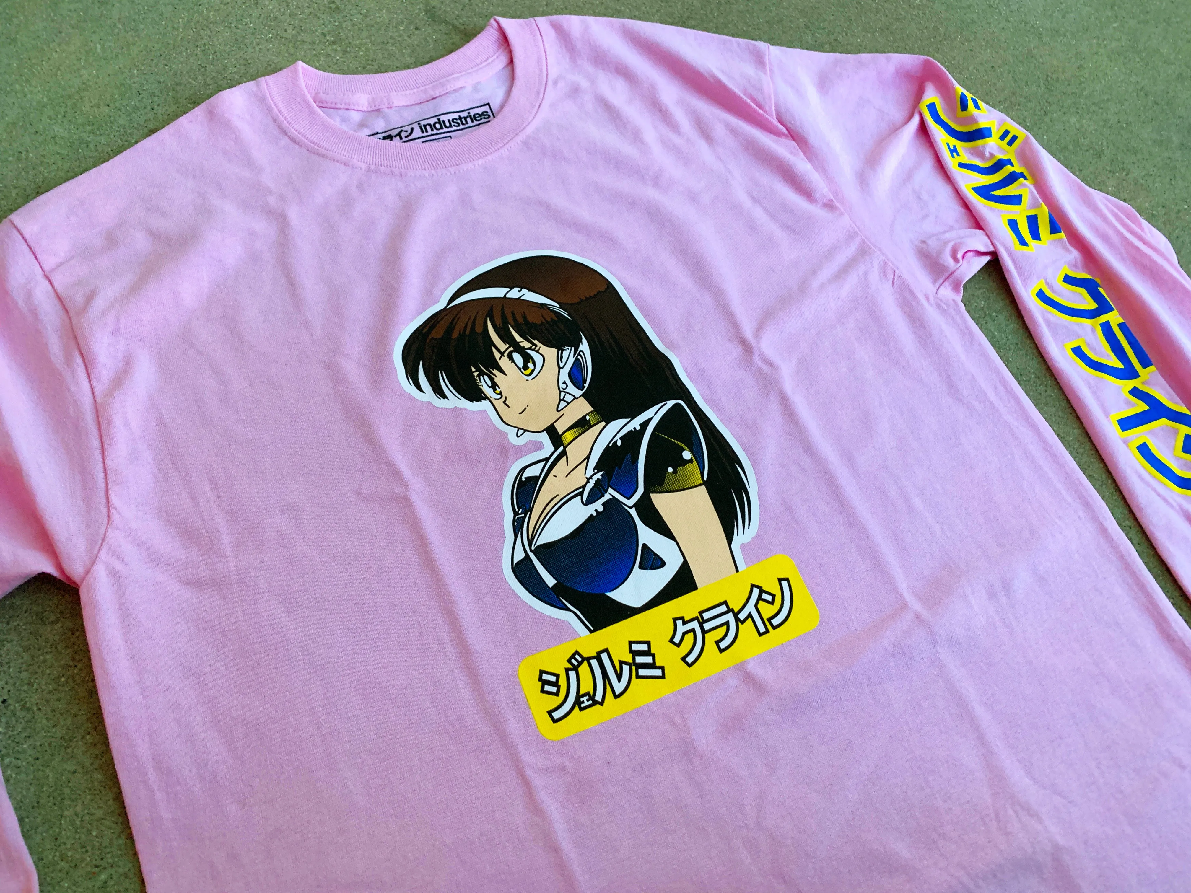 dream girl LONG SLEEVE t-shirt - LIGHT PINK