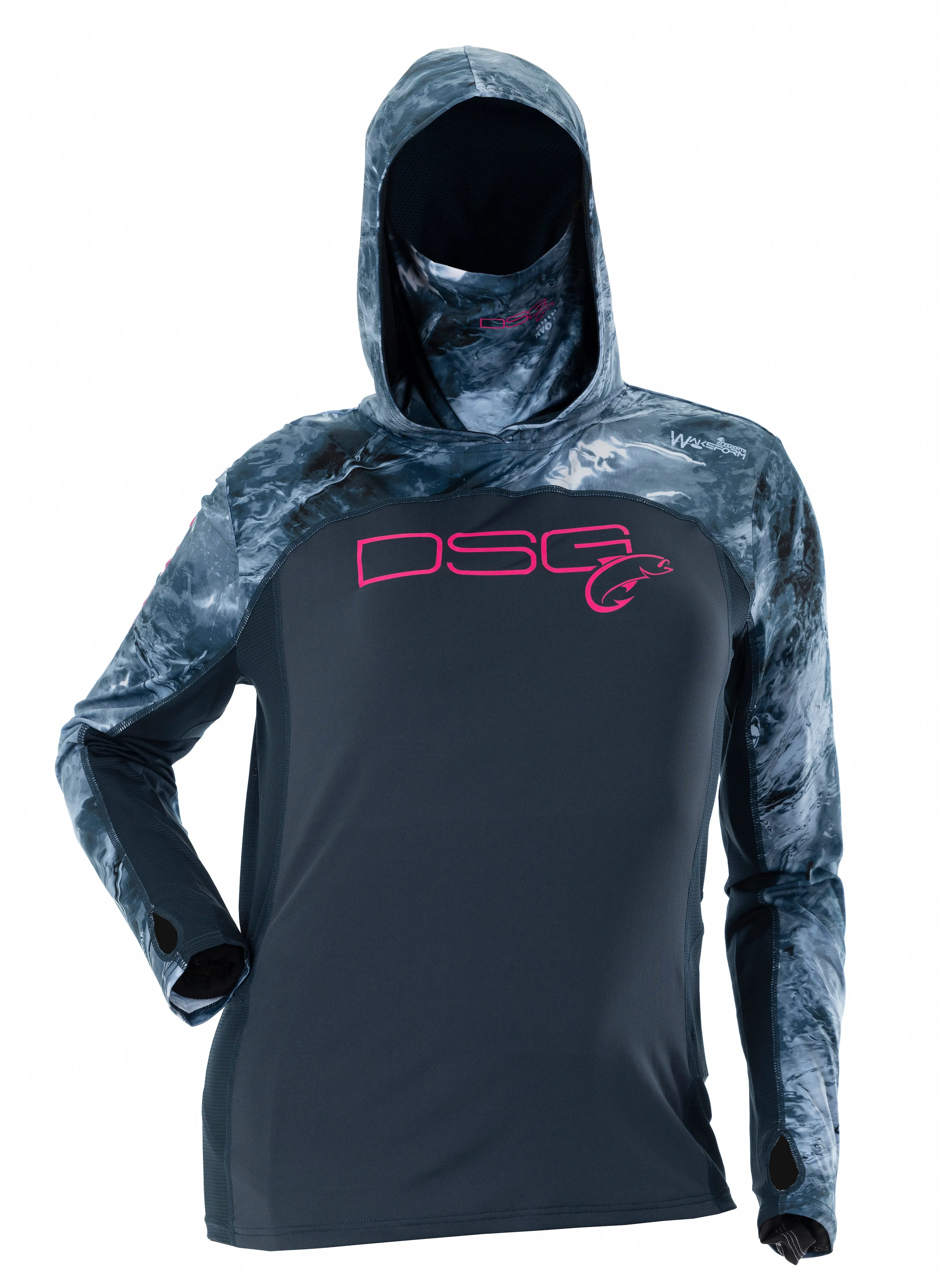 DSG Chloe Plus Size Hooded Sun Shirt