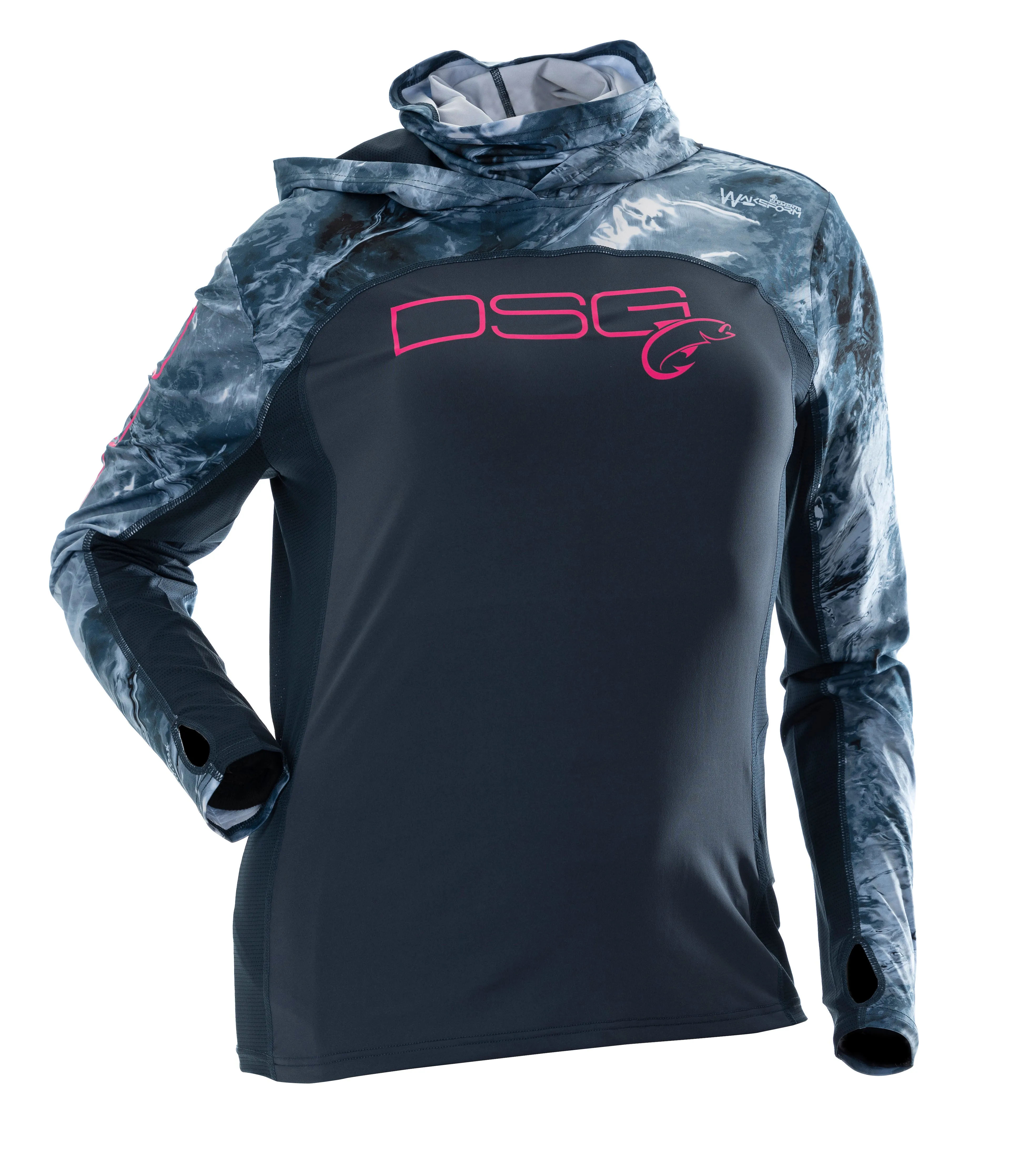 DSG Chloe Plus Size Hooded Sun Shirt