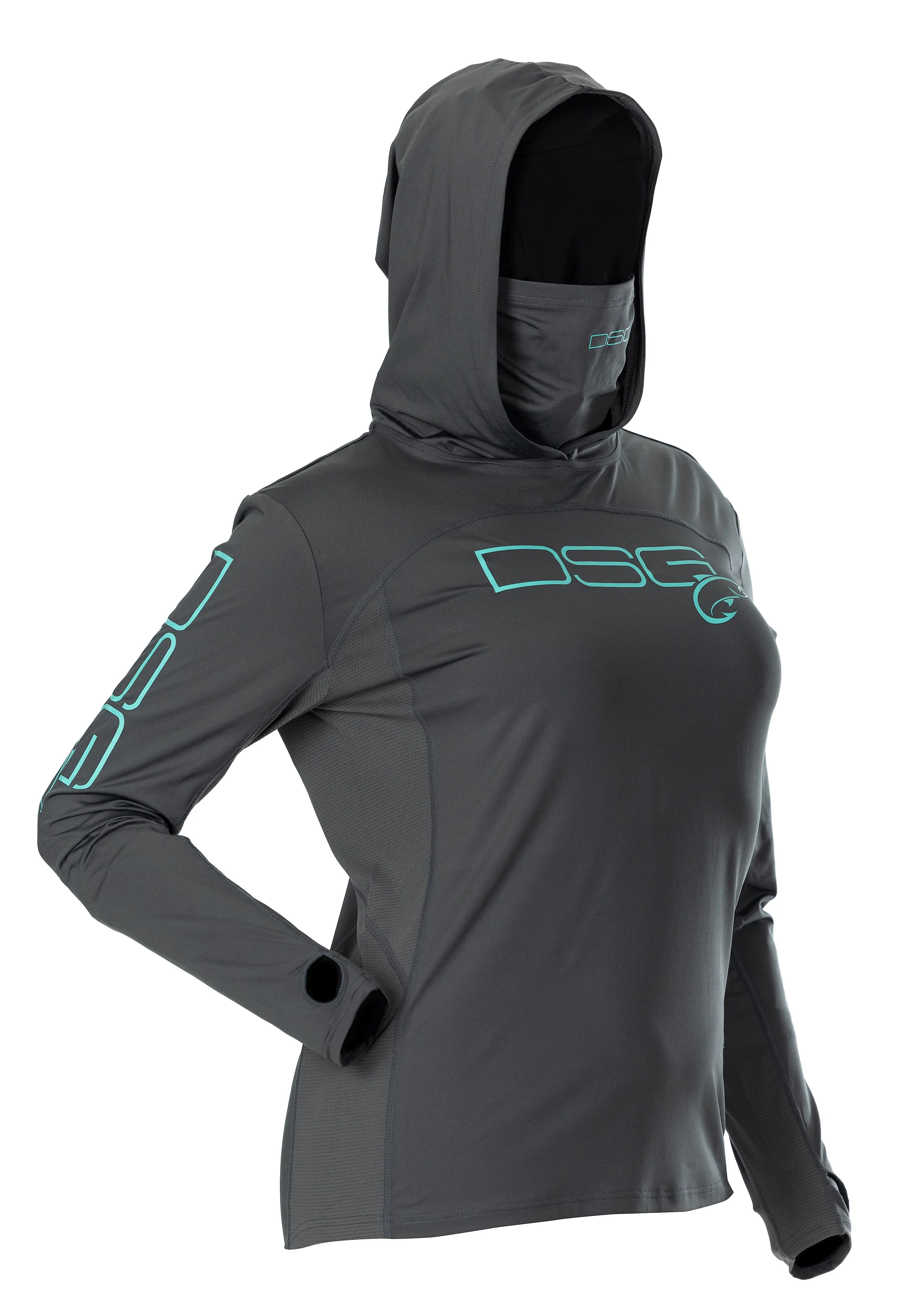 DSG Chloe Plus Size Hooded Sun Shirt