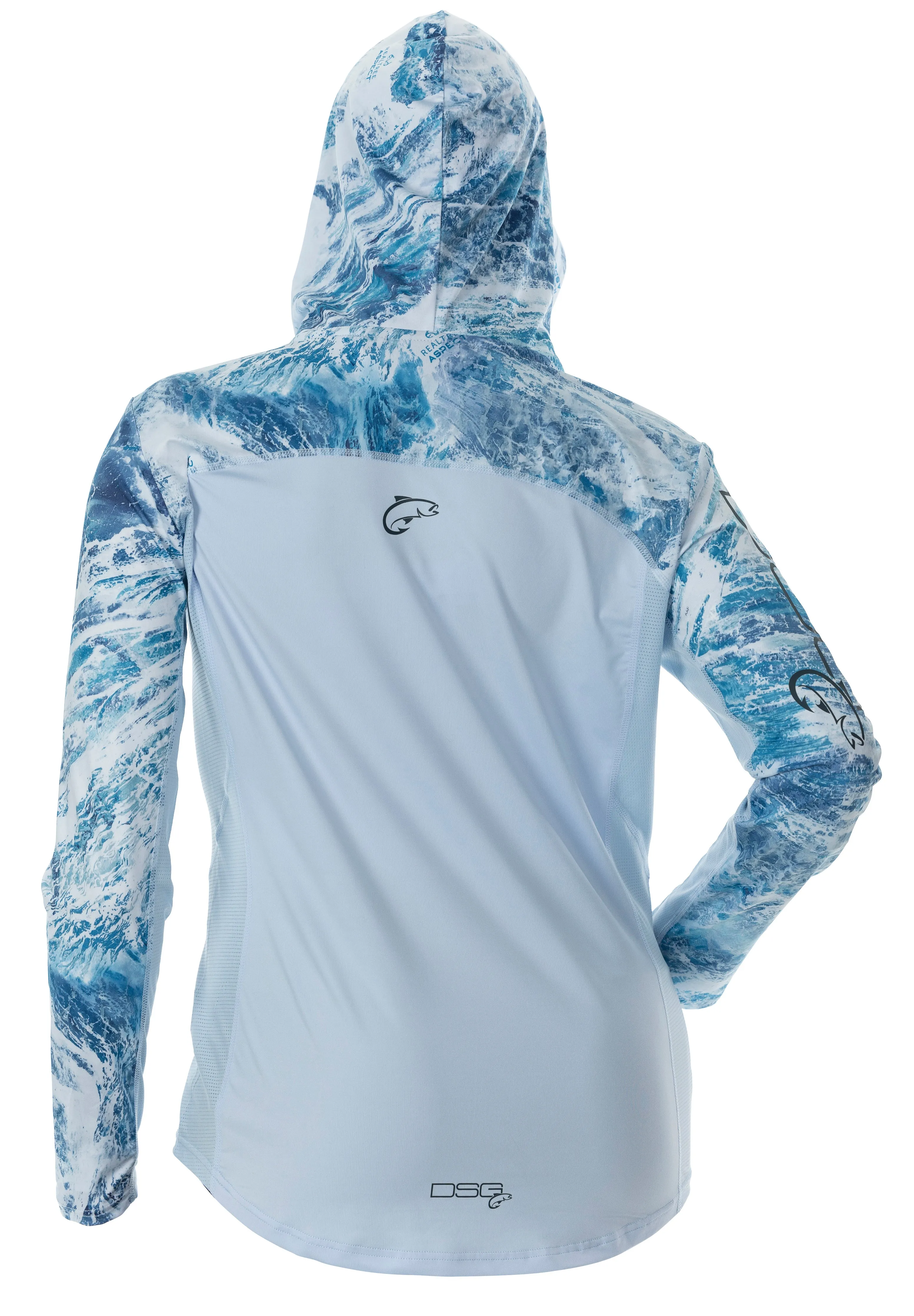 DSG Chloe Plus Size Hooded Sun Shirt