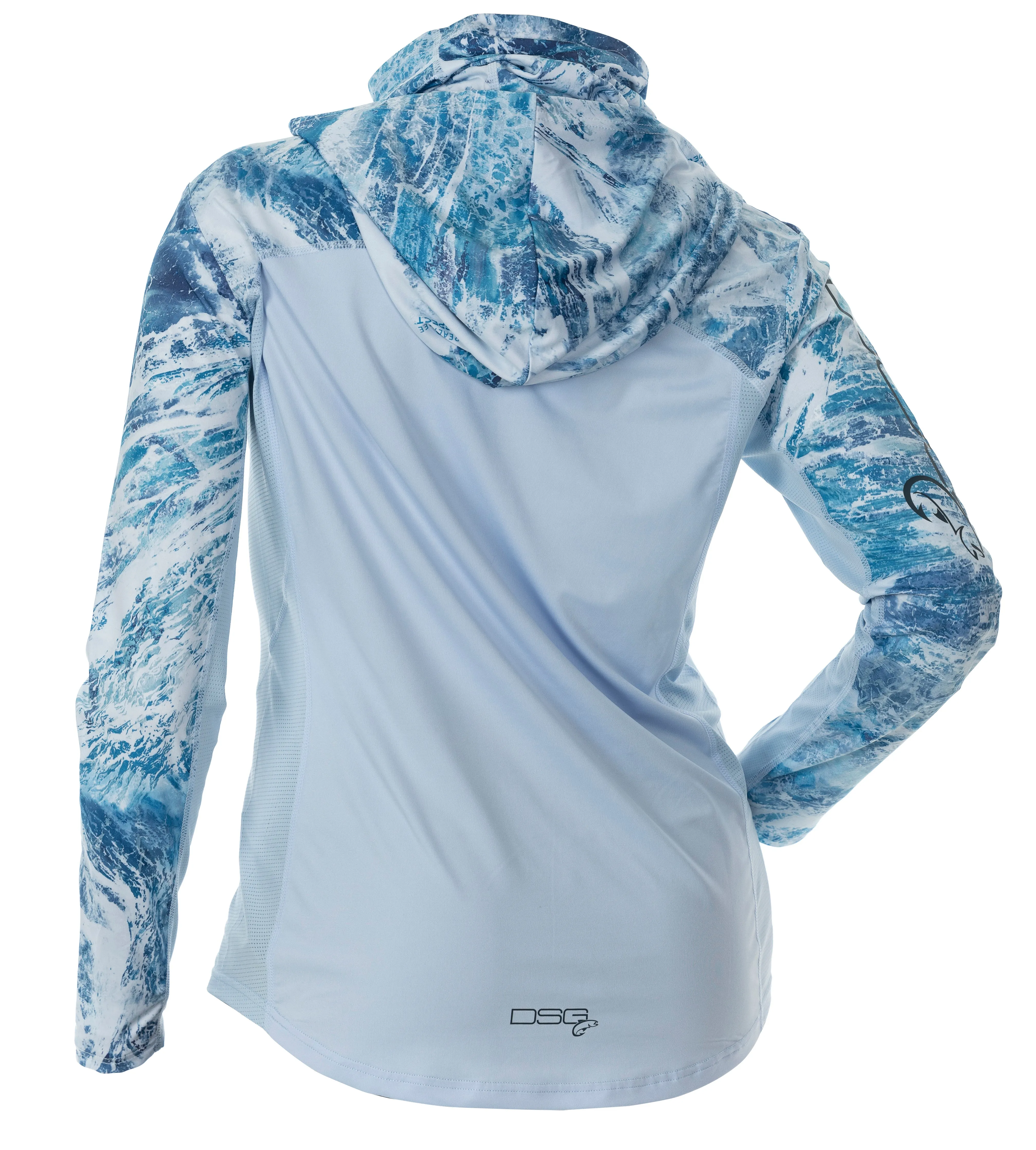 DSG Chloe Plus Size Hooded Sun Shirt