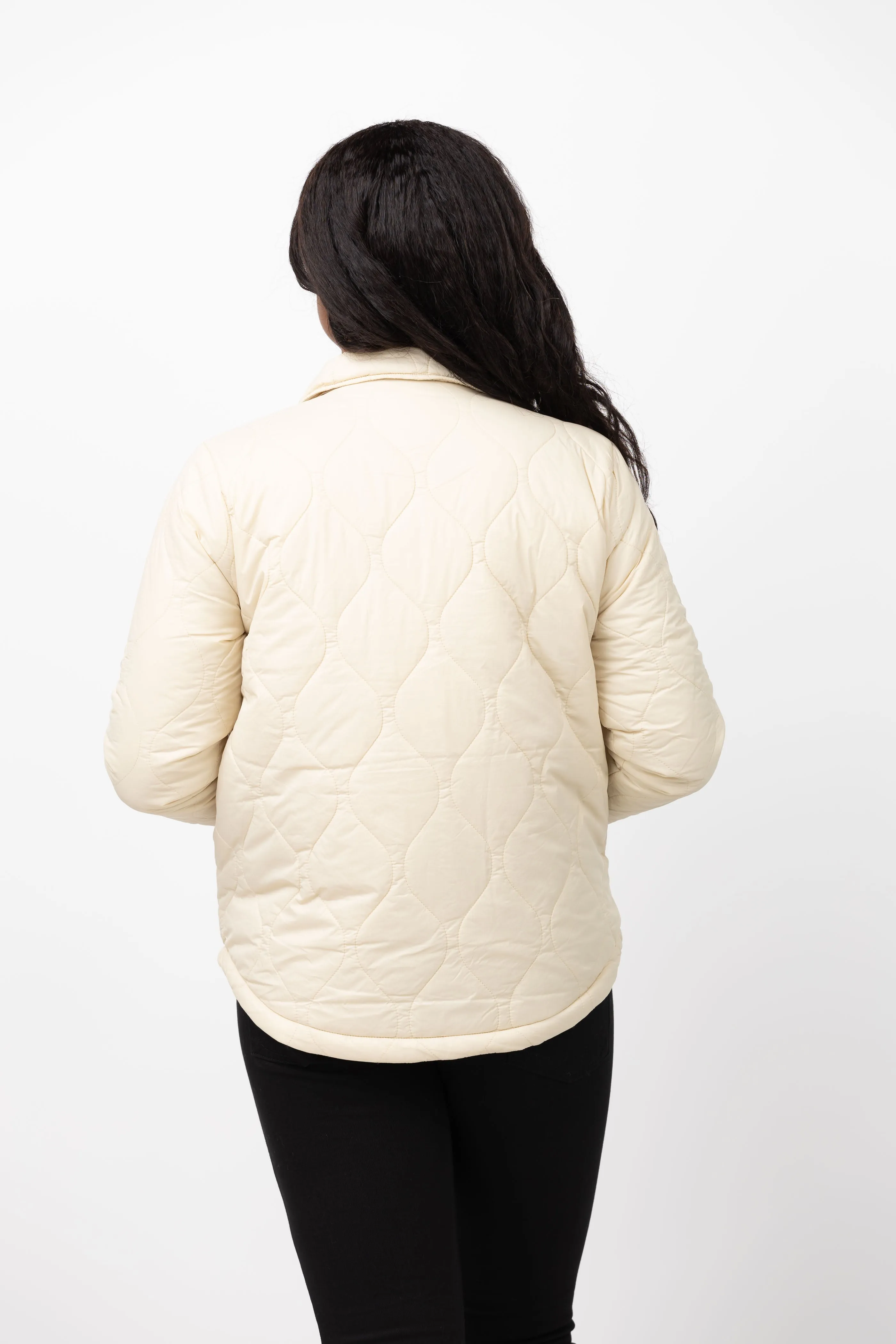 Dylan Hunter Jacket in Off White