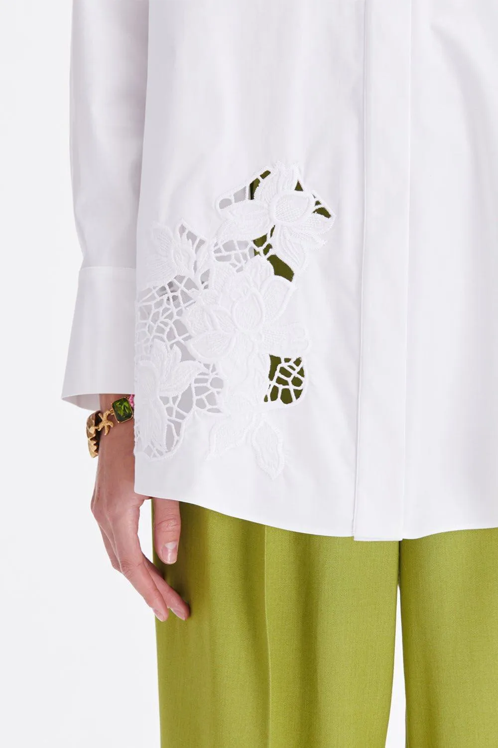 Embroidered Tunic Blouse