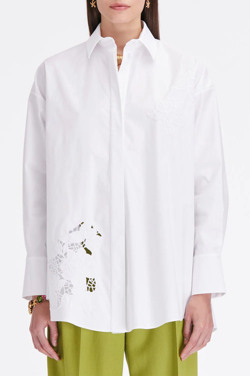 Embroidered Tunic Blouse