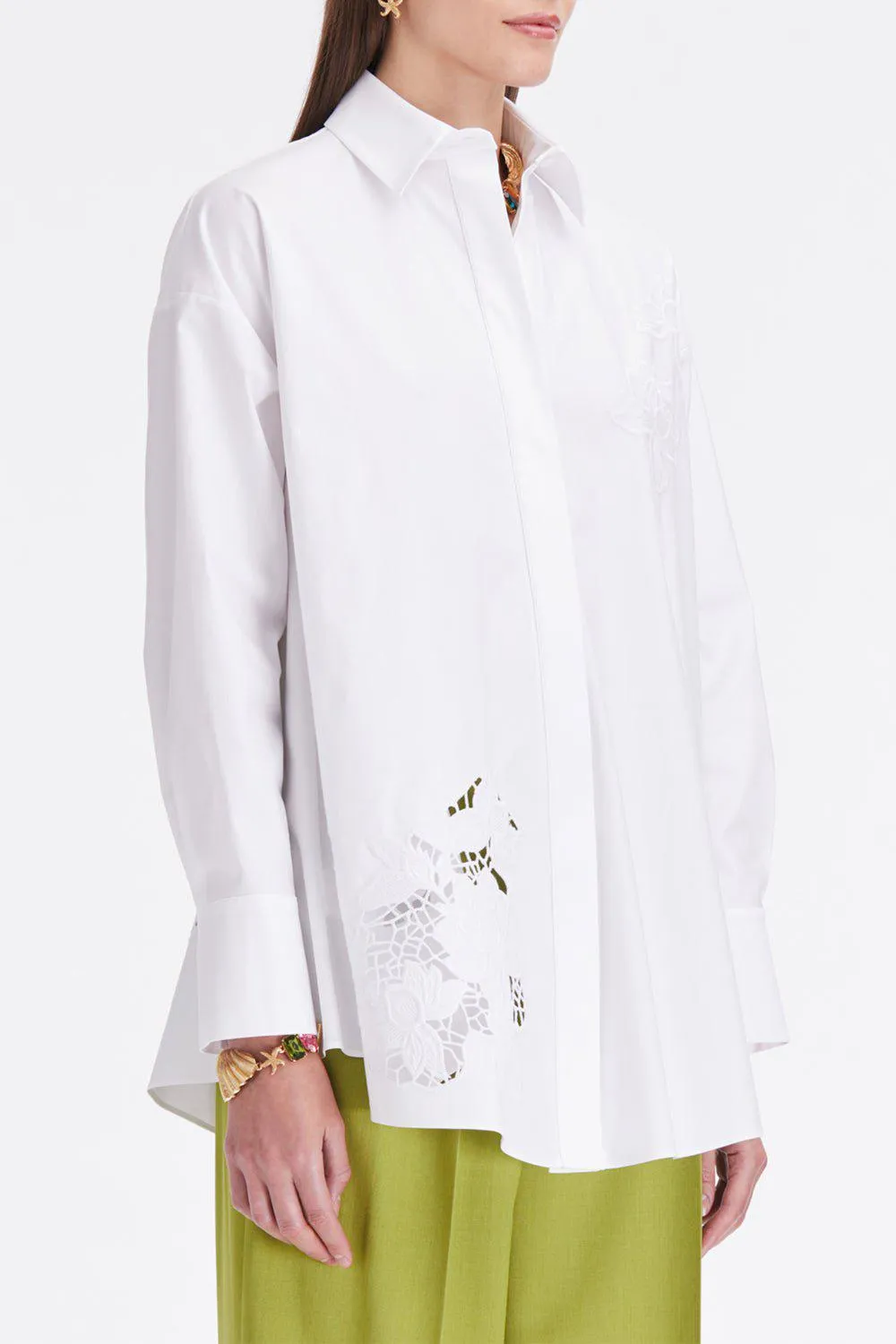 Embroidered Tunic Blouse