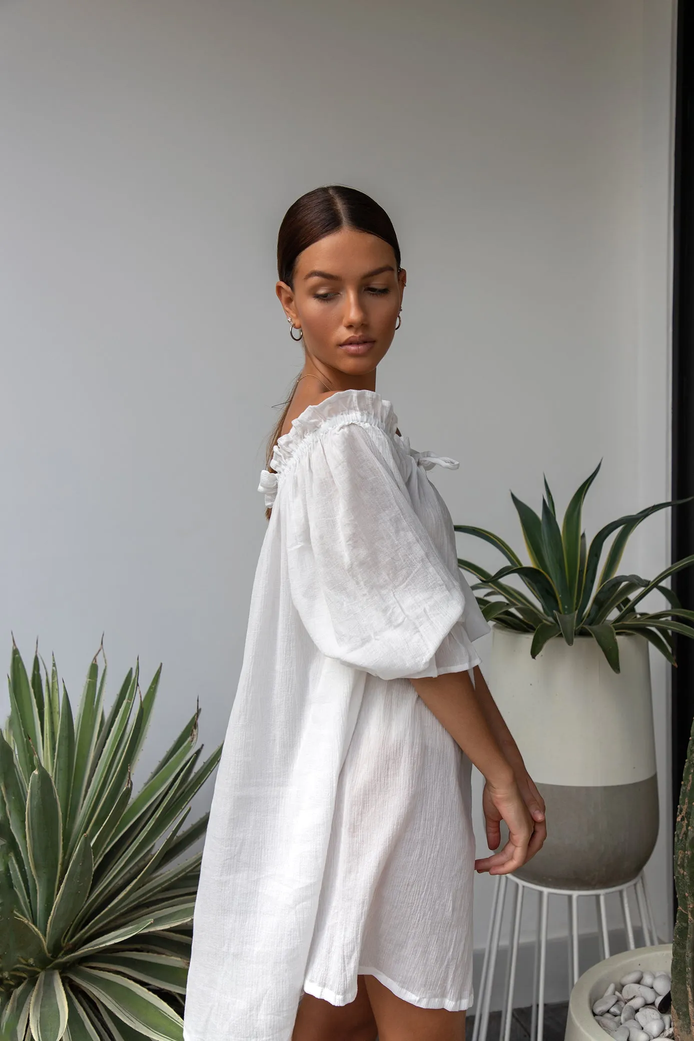 Emmaline Tunic | White