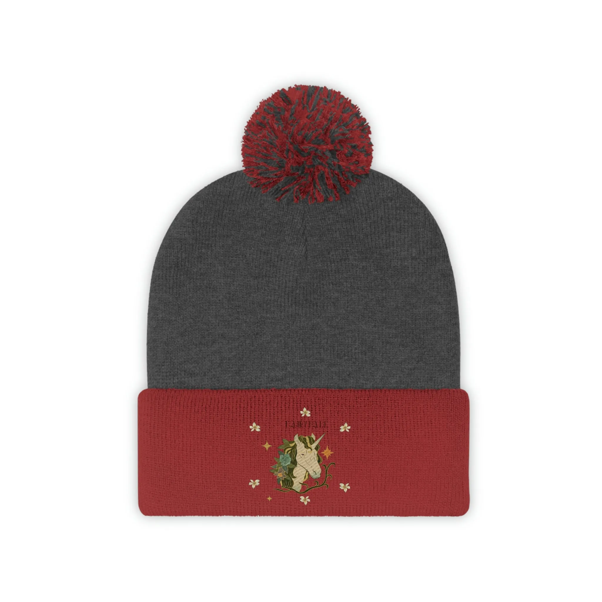 Fairytale Horse POD Pom Pom Beanie