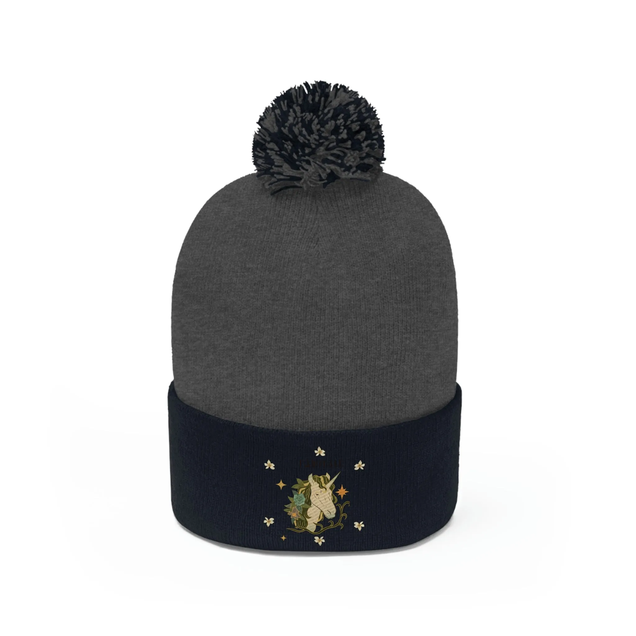 Fairytale Horse POD Pom Pom Beanie