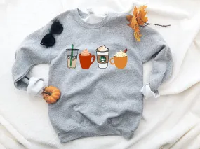 Four Coffee Pumpkin Spice Latte Crewneck