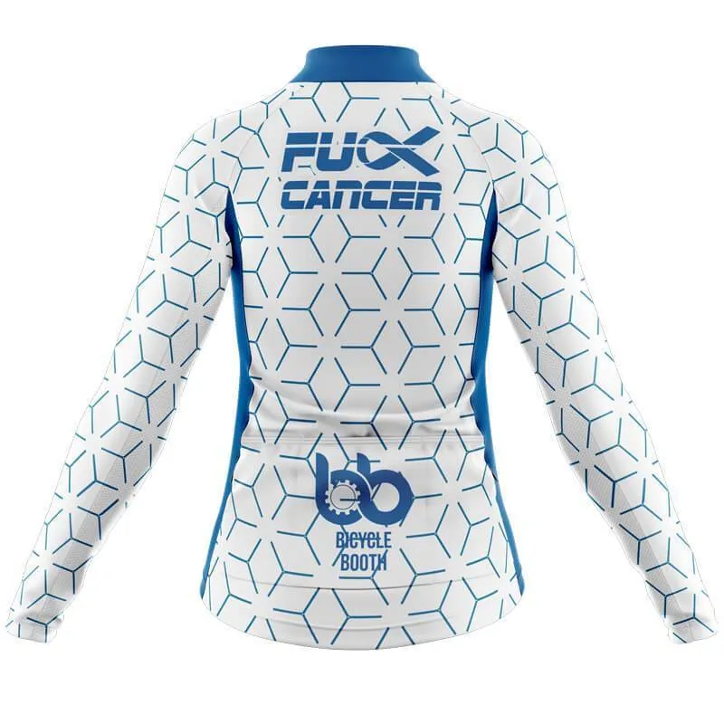 FU Cancer Long Sleeve Club Jersey ( White )
