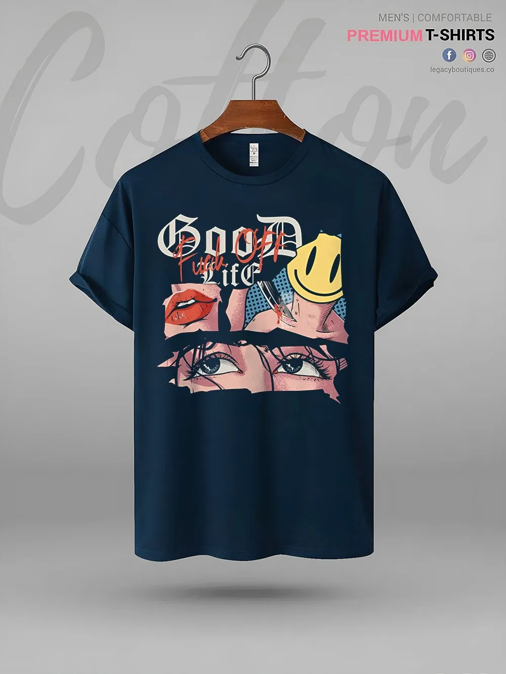 Fuck Off Good Life High Quality In Cheapest Price Men's T-Shirt