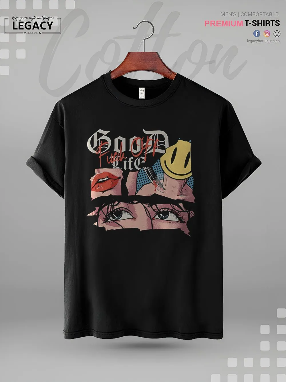 Fuck Off Good Life High Quality In Cheapest Price Men's T-Shirt