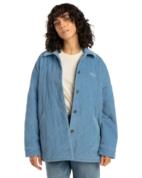 Go To Cord Jacket in Blue Shadow