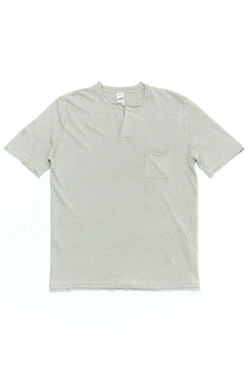 GRP Knitwear Neo Henley SF PL 10 Linen Knit Natural