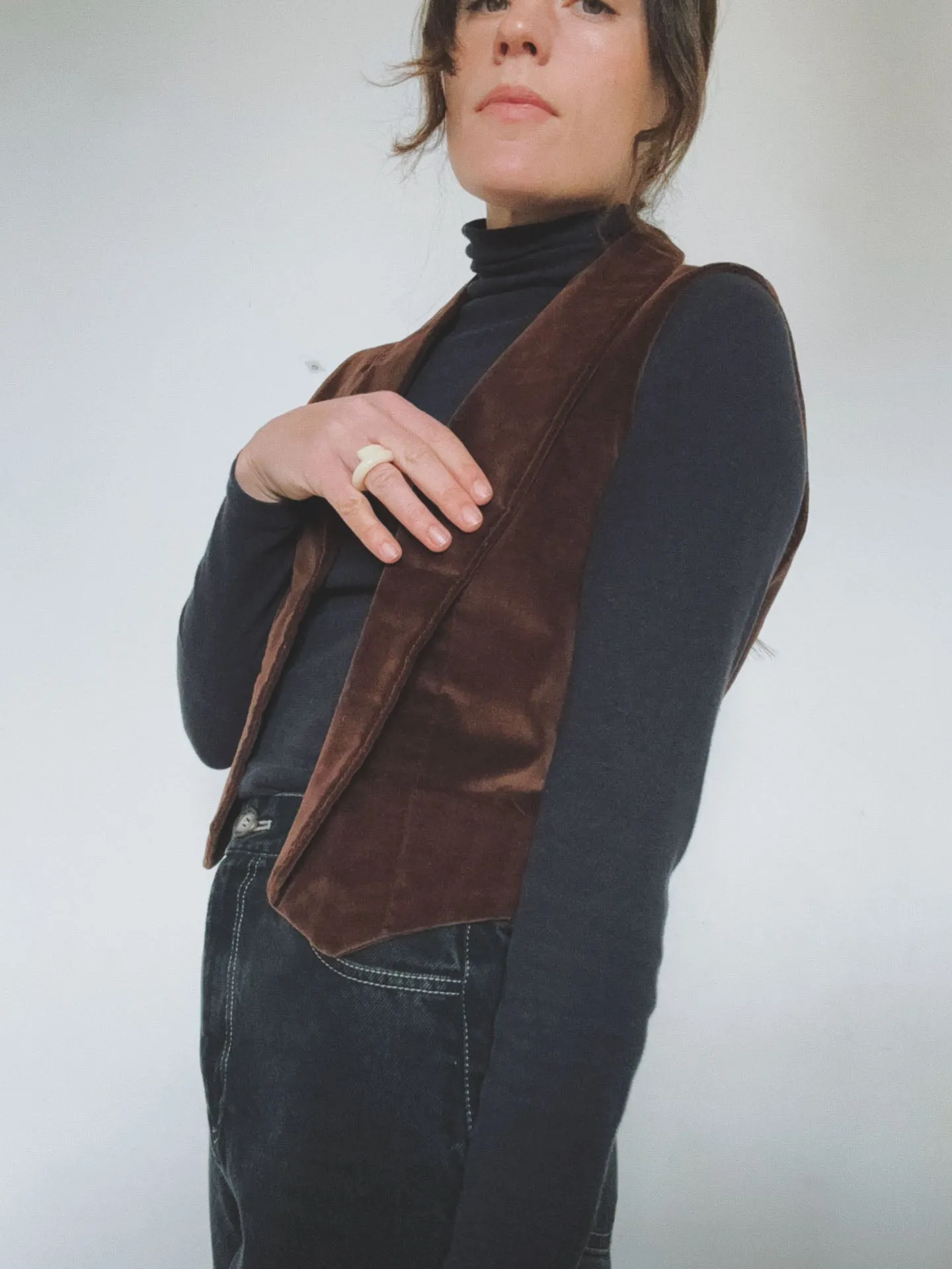Handmade Velvet Vest