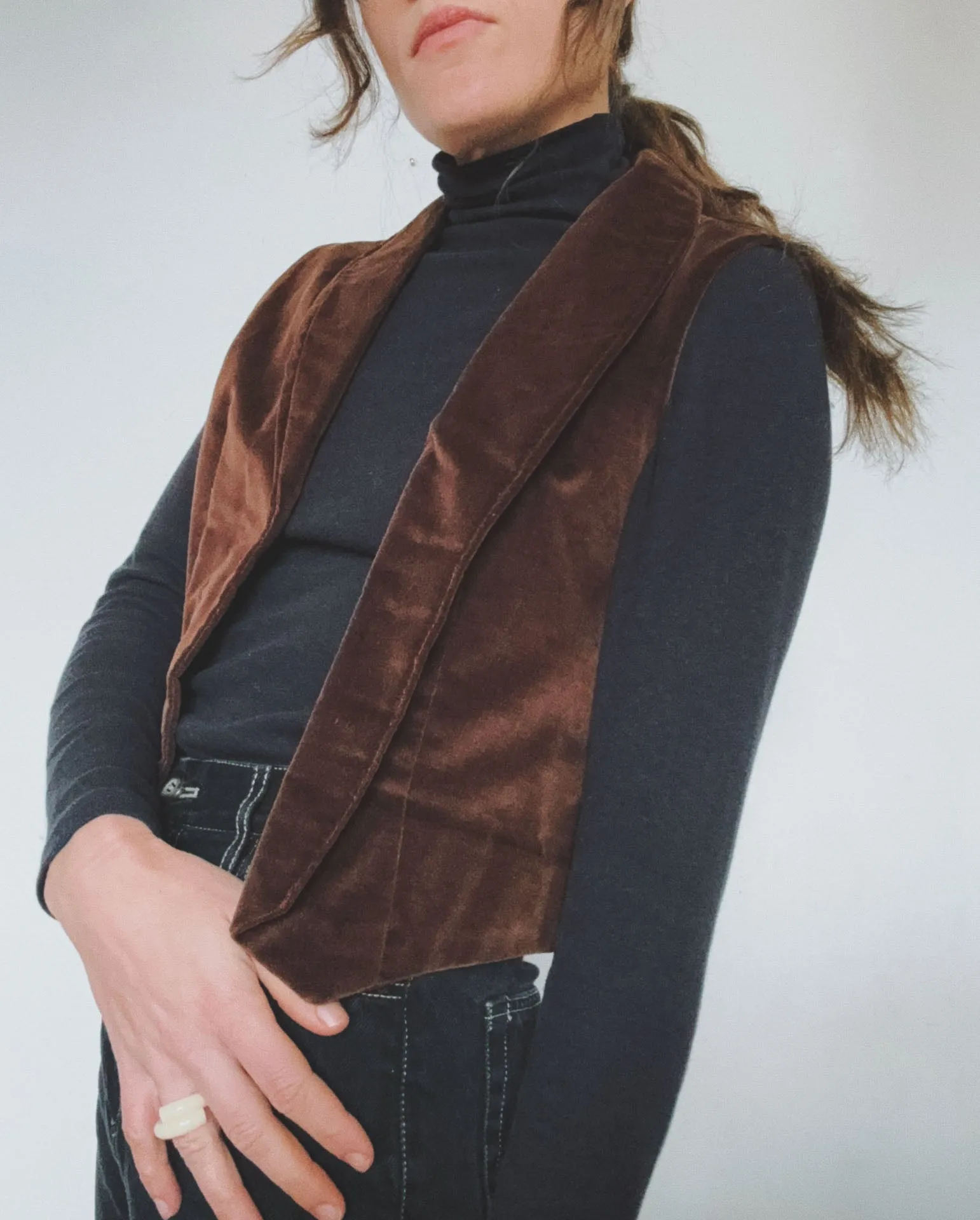 Handmade Velvet Vest