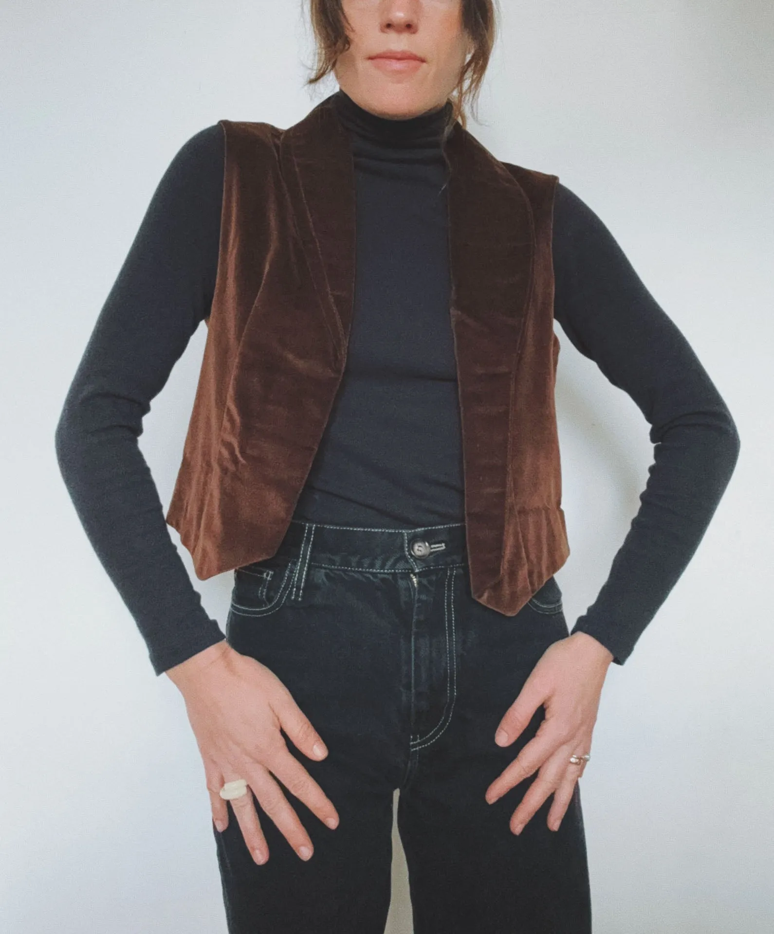 Handmade Velvet Vest
