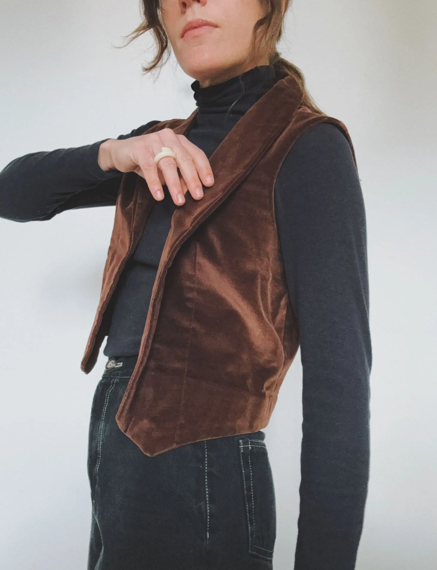 Handmade Velvet Vest