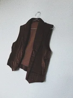 Handmade Velvet Vest