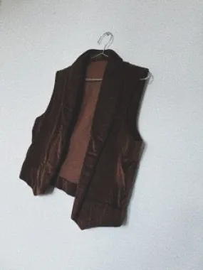 Handmade Velvet Vest