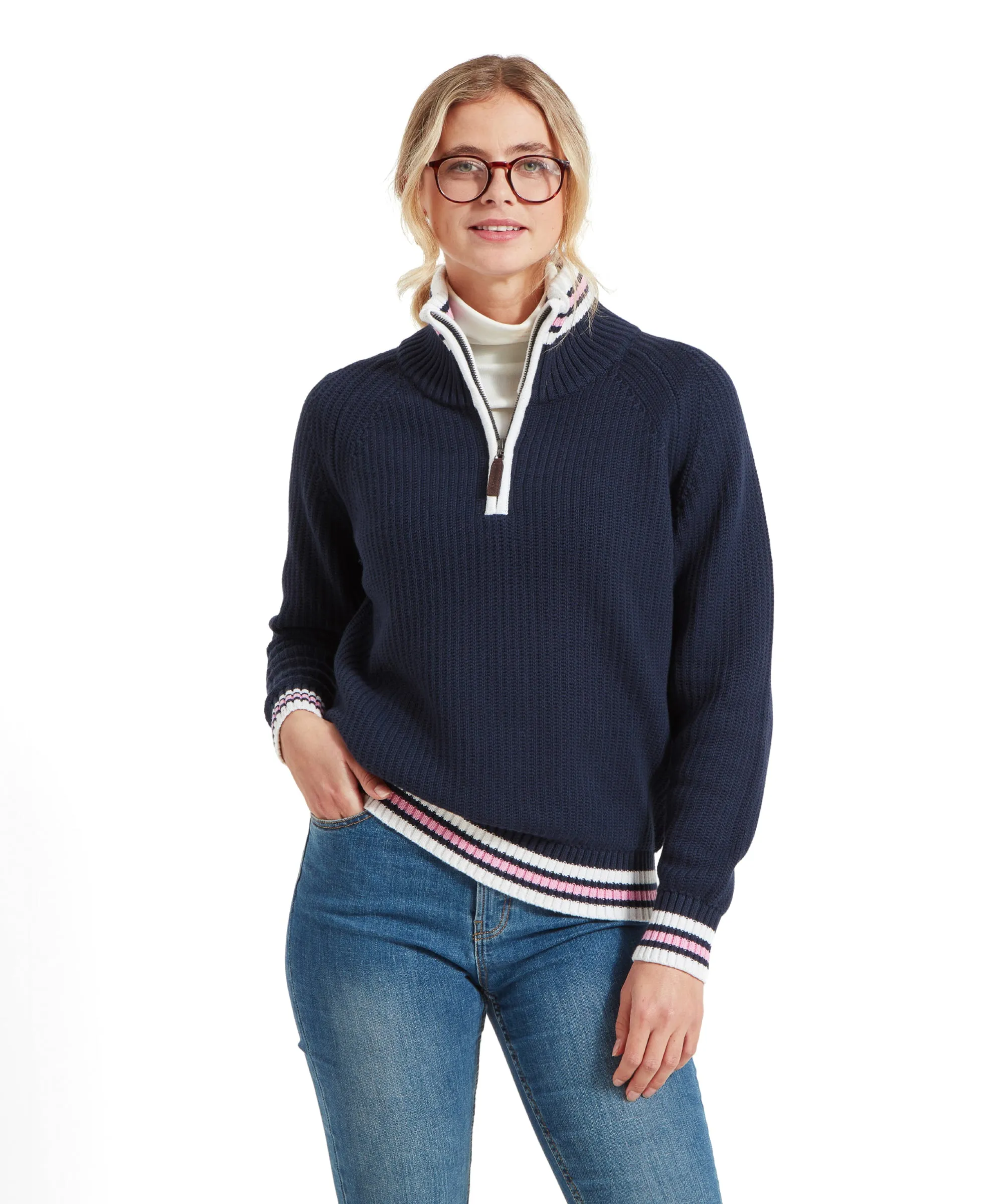 Havelet Bay 1/4 Zip Jumper