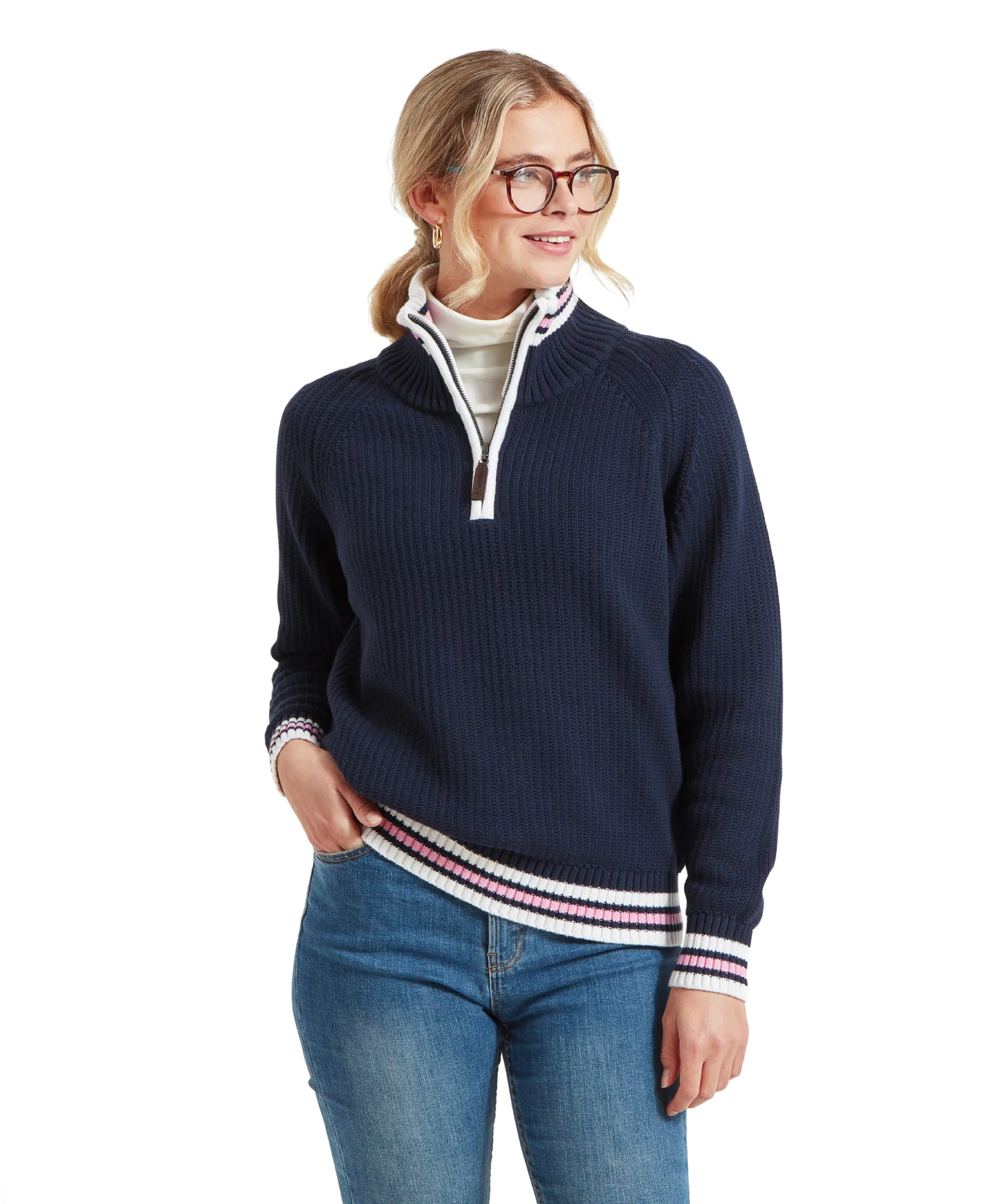 Havelet Bay 1/4 Zip Jumper
