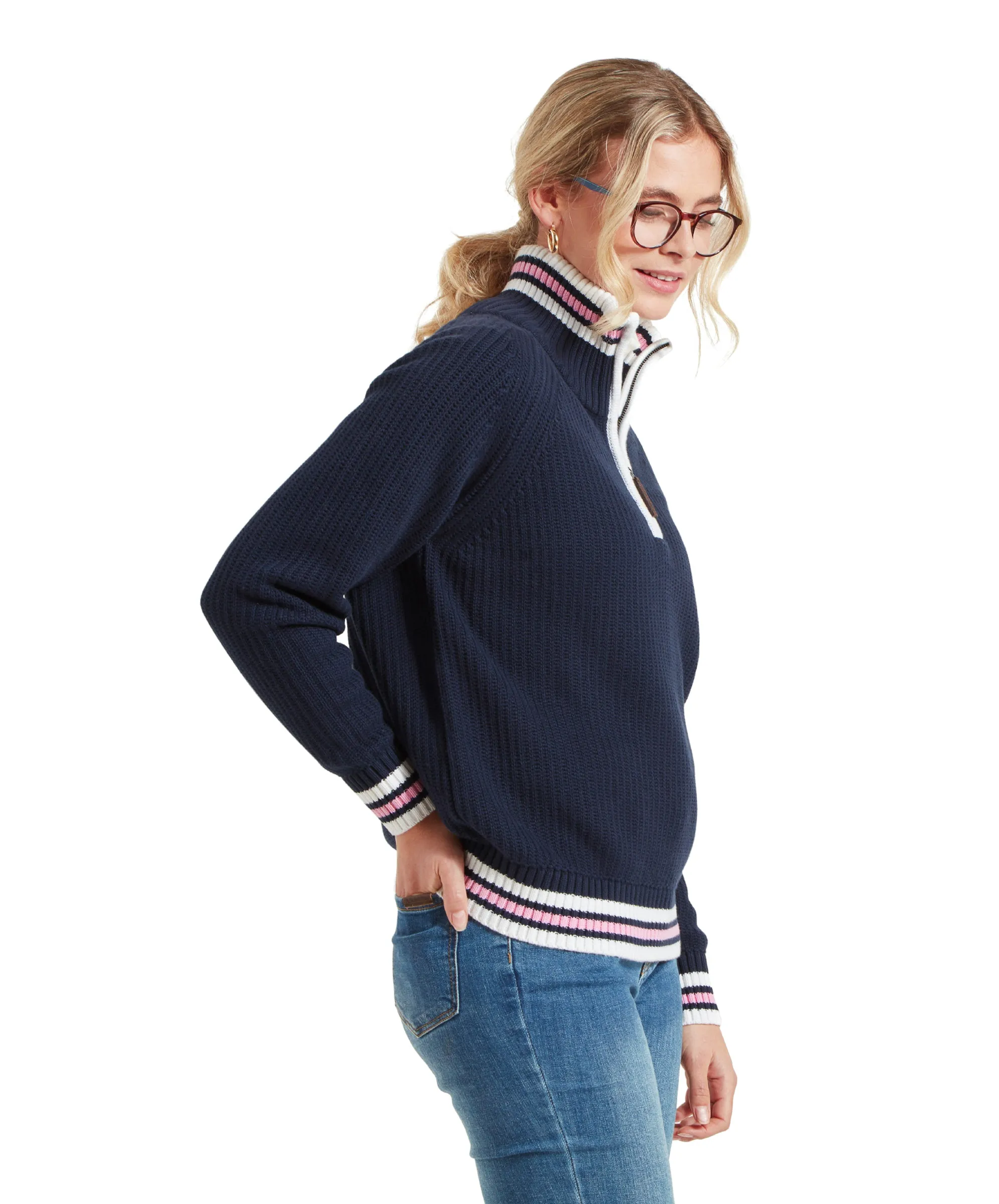 Havelet Bay 1/4 Zip Jumper