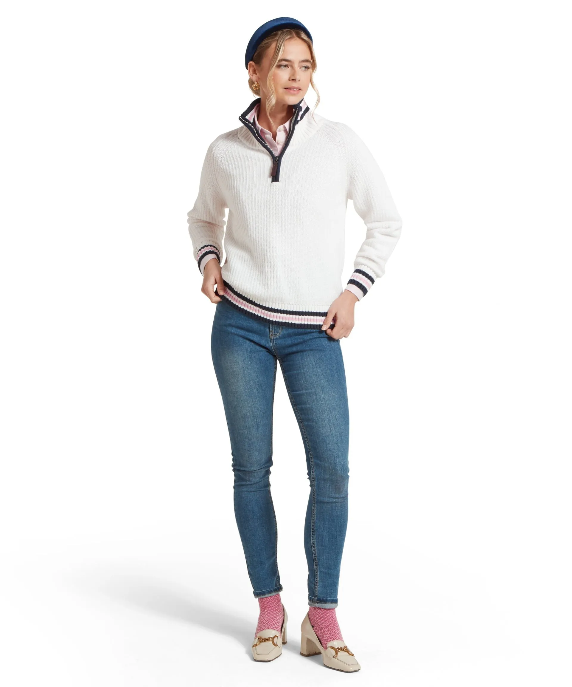 Havelet Bay 1/4 Zip Jumper