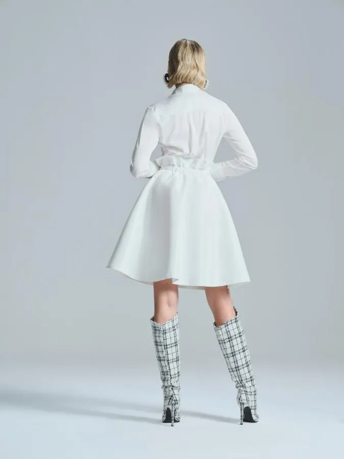 Henley White Shirt