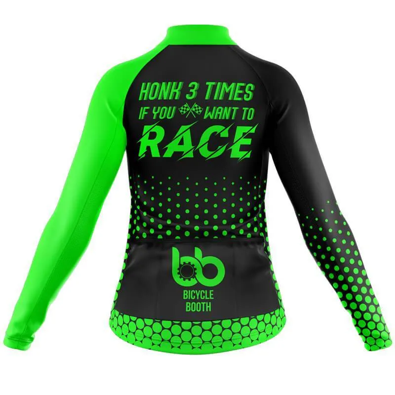 Honk 3 Times Long Sleeve Club Jersey