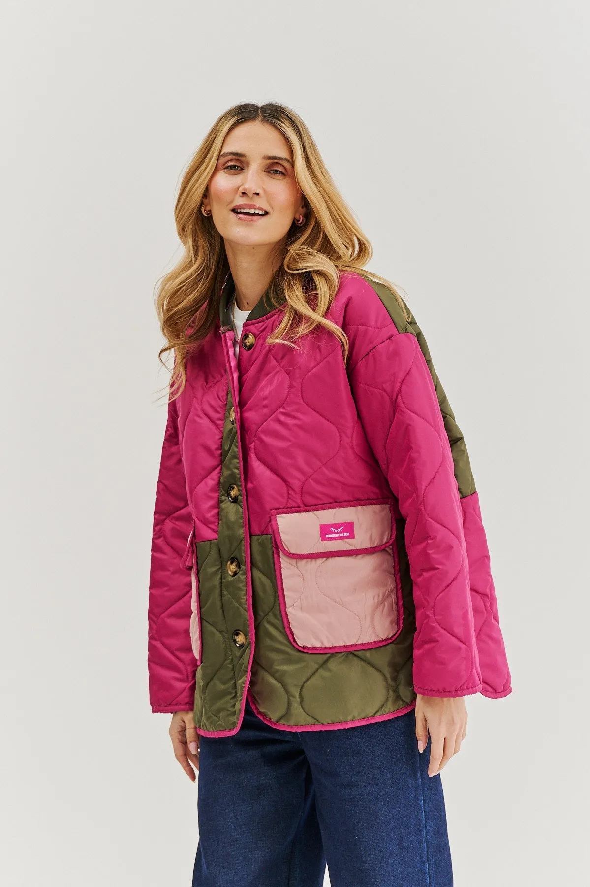 Imagine lightweight quilted jacket