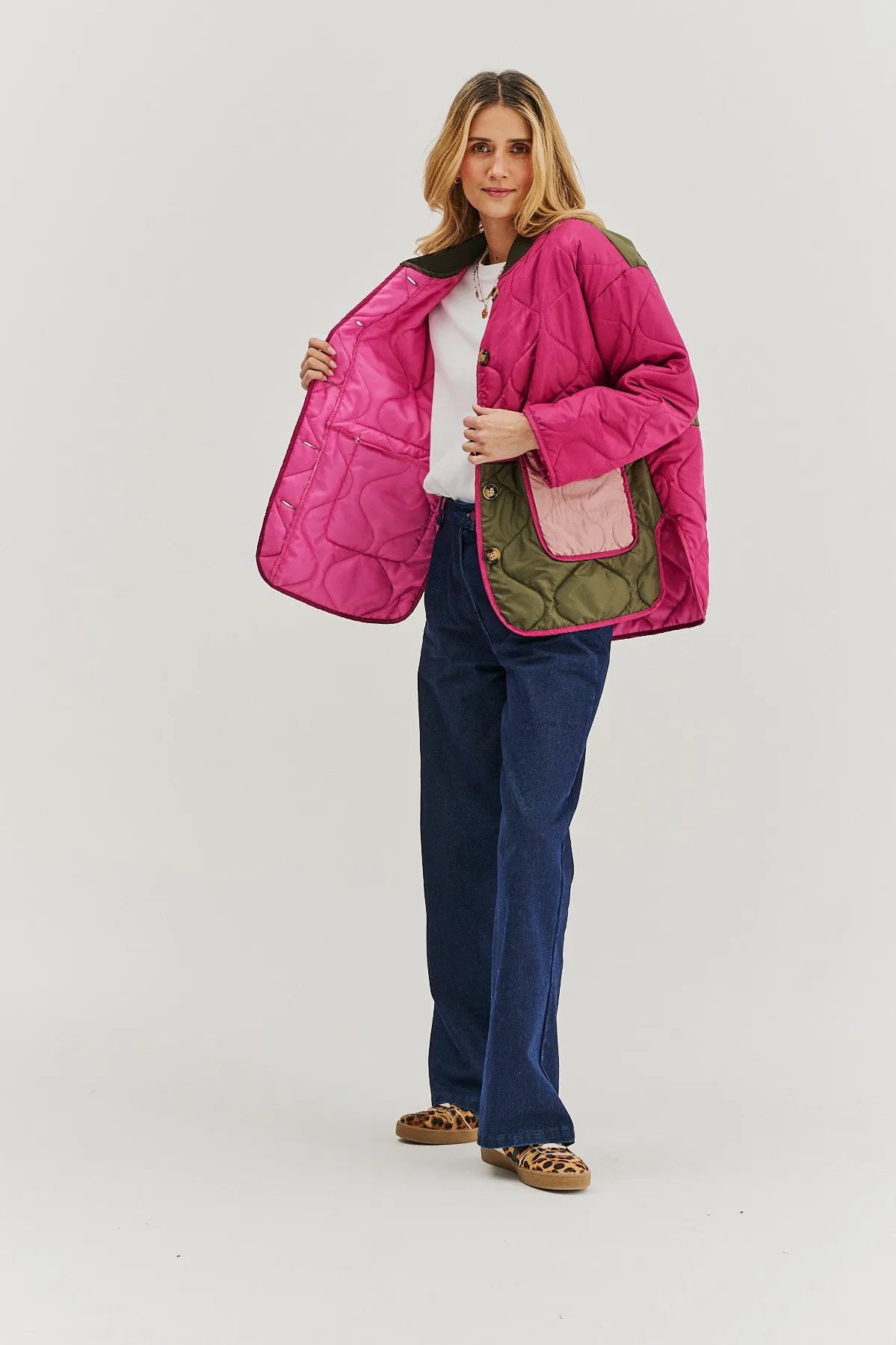 Imagine lightweight quilted jacket